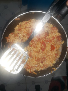 A picture of Scrambled eggs.