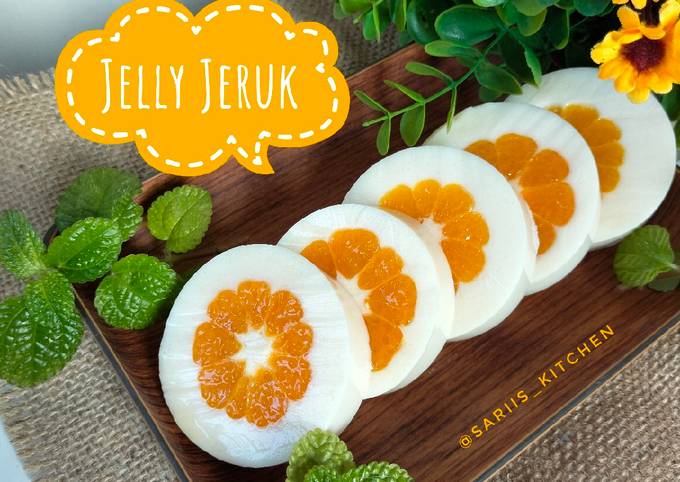 Resep Jelly Jeruk Oleh Sari S Kitchen Cookpad