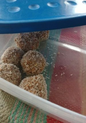 Una foto de Trufas de avena