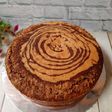Zebra Cake Putih Telur