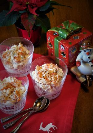 A picture of Crayfish Mousse Verrines.