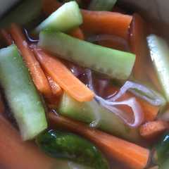 รูปของ Acar timun wortel (Tanpa Cuka)