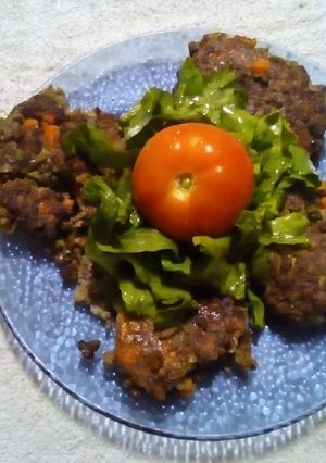 Una foto de Hamburguesas de lentejas. Libre de Gluten