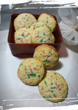 Foto resep Jeruk Nipis Cookies Pelangi