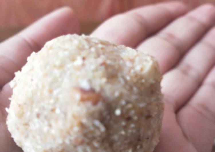 Steps to Prepare Favorite Wheat Flour laddoo