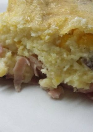 Una foto de Receta base de soufflé - soufflé de choclo/maíz