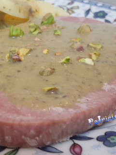 Una foto de Atún en salsa de pistachos con Monsieur Cuisine Connect
