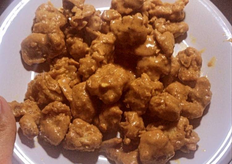Bumbu Chicken popcron saus telur asin | Cara Membuat Chicken popcron saus telur asin Yang Enak Banget