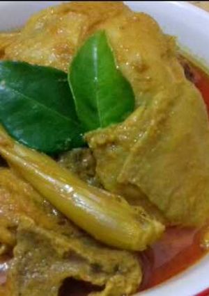 Foto resep Ayam Gulai Kuning Tanpa Santan