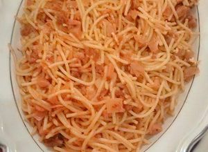 Una foto de Espagueti a la italiana