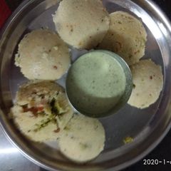 A picture of Masala Idli.