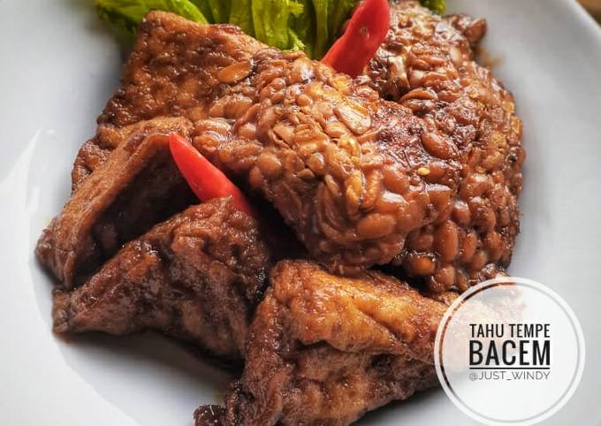 Resep Tempe Tahu Bacem Oleh Windy Cookpad