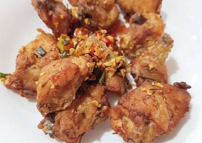 Resep Ayam Cabe Garam oleh Mom Jeff - Cookpad