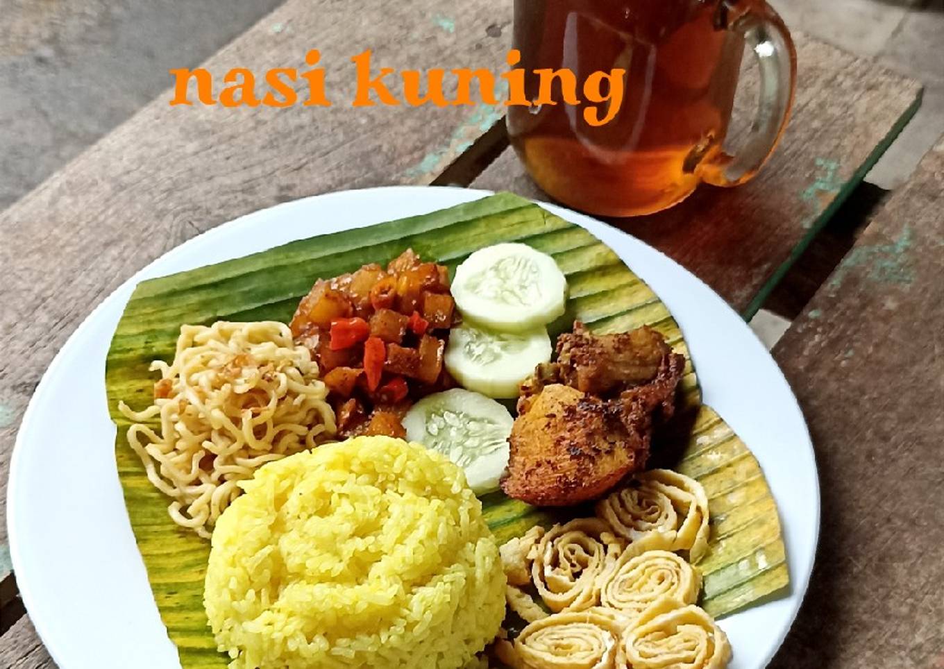 Resep NASI KUNING (rice cooker) yang Enak
