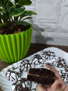 عکسی از دستور کوکی شکلاتی ترکدار