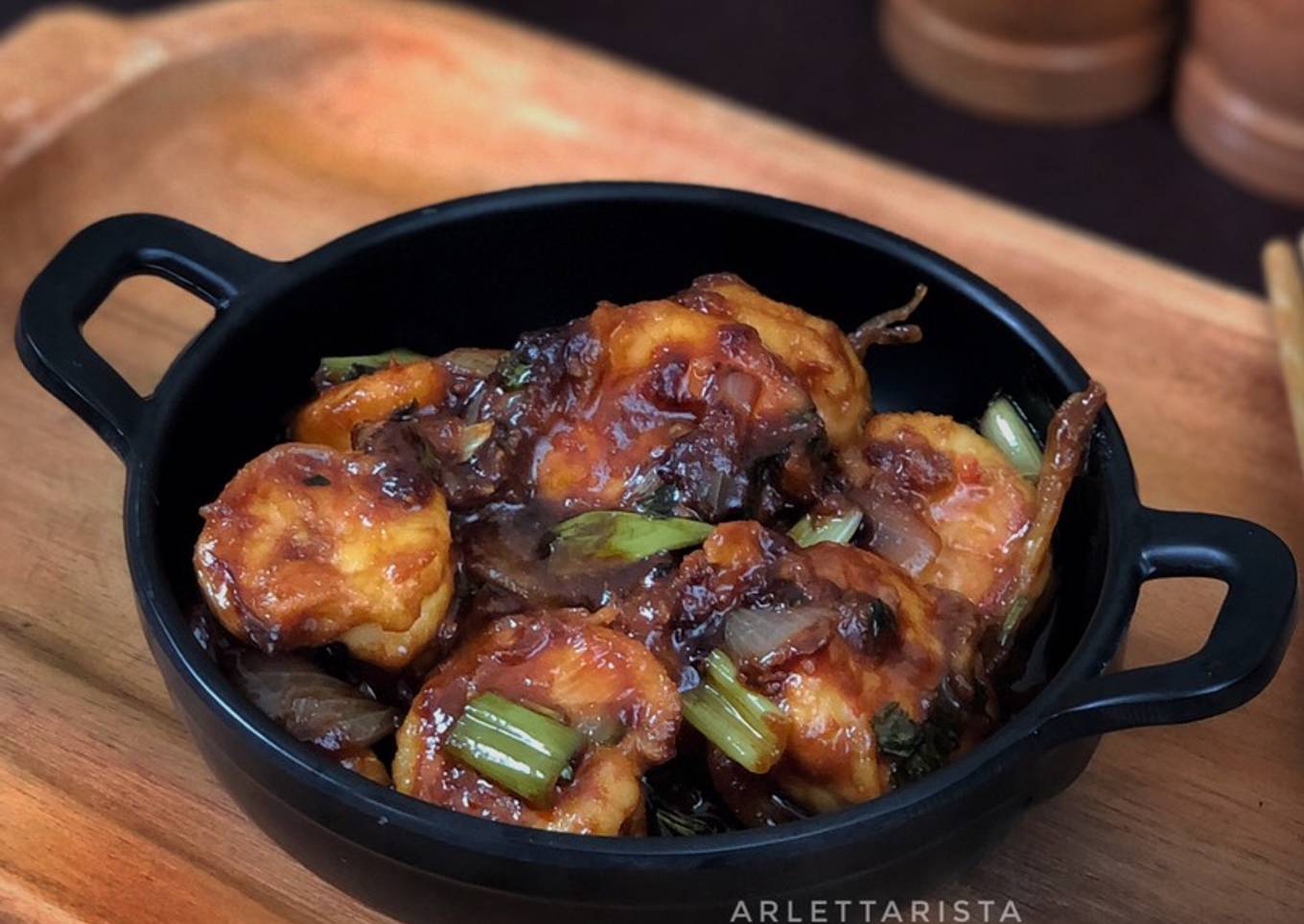 Udang oseng mentega