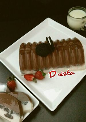 Foto resep Pudding chocco oreo