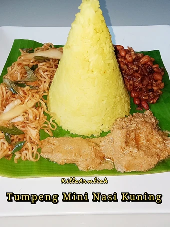 Cara Mudah Membuat Resep Tumpeng Mini Nasi Kuning yang Menggugah Selera Anti Ribet, Sempurna