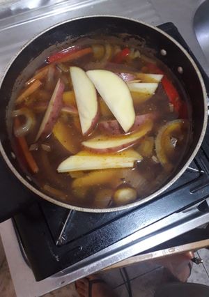 Una foto de Estofado de vegetales estilo Flan