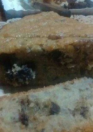 Una foto de Torta húmeda de banana