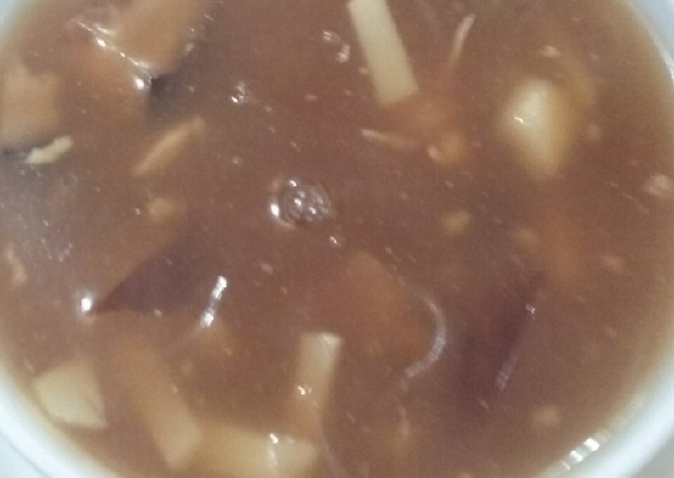 Sopa de pollo agripicante