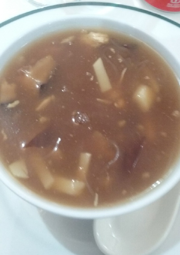Una foto de Sopa de pollo agripicante