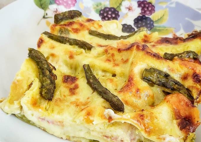 Lasagne agli asparagi