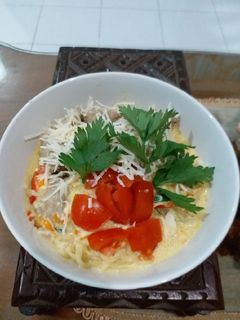 Foto resep Mie kari kuah susu creamy