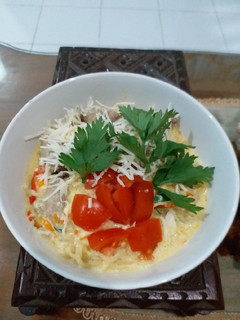 Foto resep Mie kari kuah susu creamy