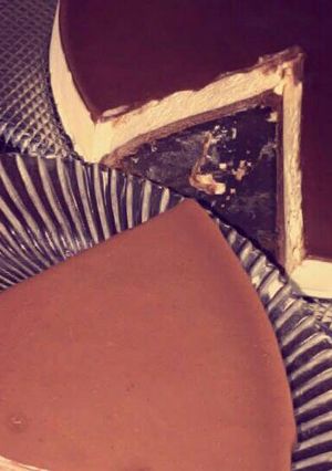 صورة لوصفة تشيز كيك بكاكاو