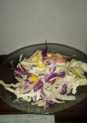 Foto resep 🥗 COLESLAW 🥬🌽🥕🍏🍎
