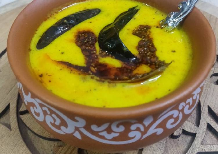 Recipe of Any-night-of-the-week Rajasthani Besan Kadhi