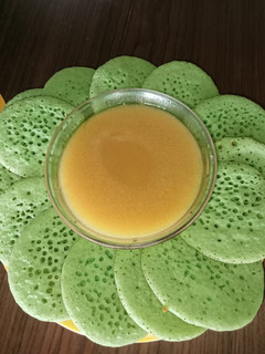 Foto resep Serabi Kuah Kinca Teflon