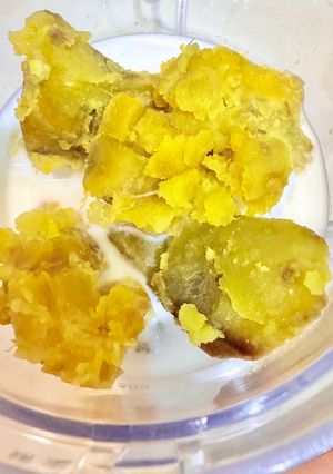 地瓜鮮奶 的食譜成品照片