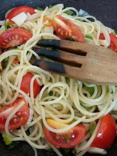 Foto resep Homemade spaghetti aglio olio