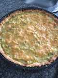 Pastel de ajo porro(puerros)