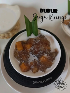 Foto resep Bubur Sagu Rangi 💚