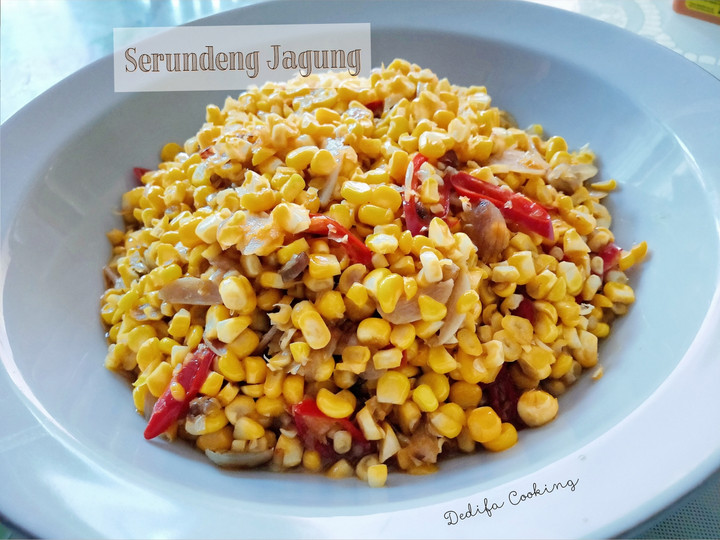  Cara gampang buat 7. Serundeng Jagung (Oseng Jagung) dijamin enak