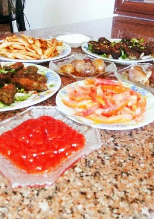 صورة لوصفة كباب