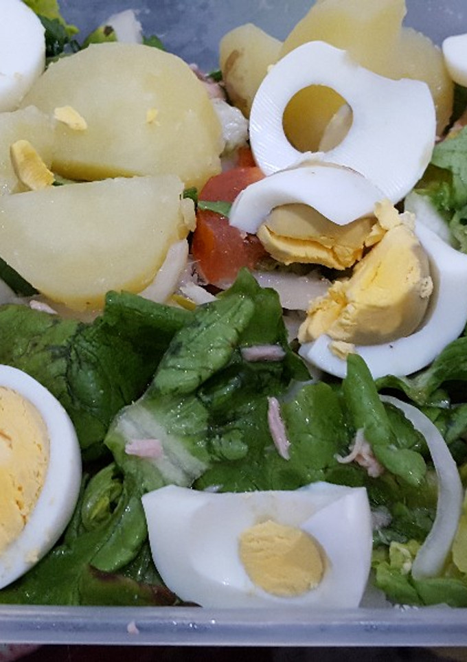 Una foto de Ensalada casera