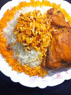عکسی از دستور زرشک پلو با مرغ 🍗