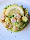 Tartare di pesce spada e frutto della passione
