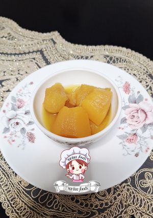 عکسی از دستور کمپوت سیب 🍎🥰👌