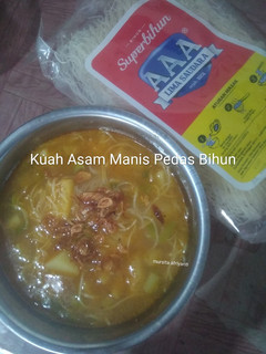 Foto resep Kuah Asam Manis Pedas Bihun