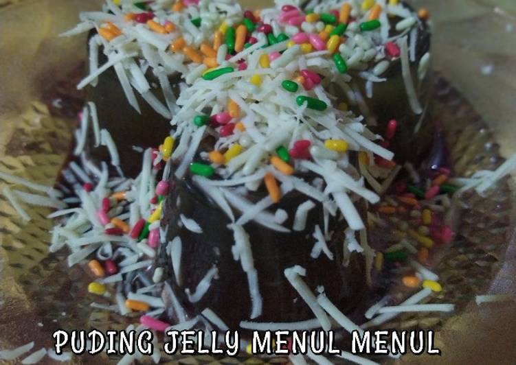 Olahan Puding jelly menul menul 😍 | Resep Membuat Puding jelly menul menul 😍 Yang Paling Enak