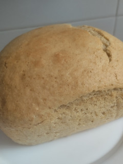 Una foto de Pan🍞de banano/plátano🍳y manzana🍎🍌🥞