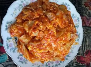 Foto resep Seblak Goreng Pedas Toping Baso dan Sosis