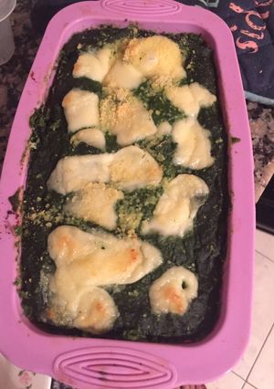 Una foto de Budín de espinacas