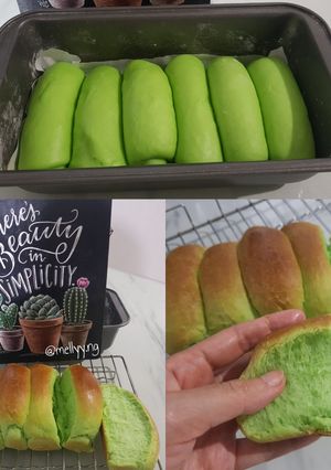 Foto resep Killer toast pandan rebake resep tintin rayner/Roti tawar sobek