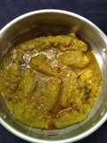 Stuffed parwal (poor bhora potol)